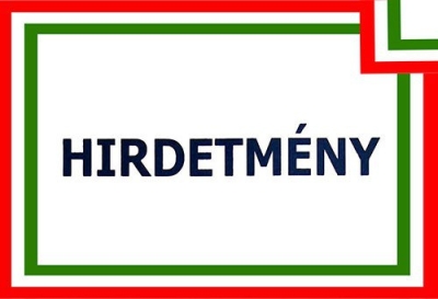 Hirdetmény